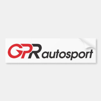 GPR Autosport Bumper Sticker