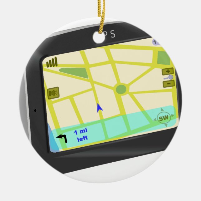 gps-3048 ceramic tree decoration (Front)