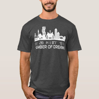 GPS Coordinates City Of Bochum Skyline Dream City T-Shirt
