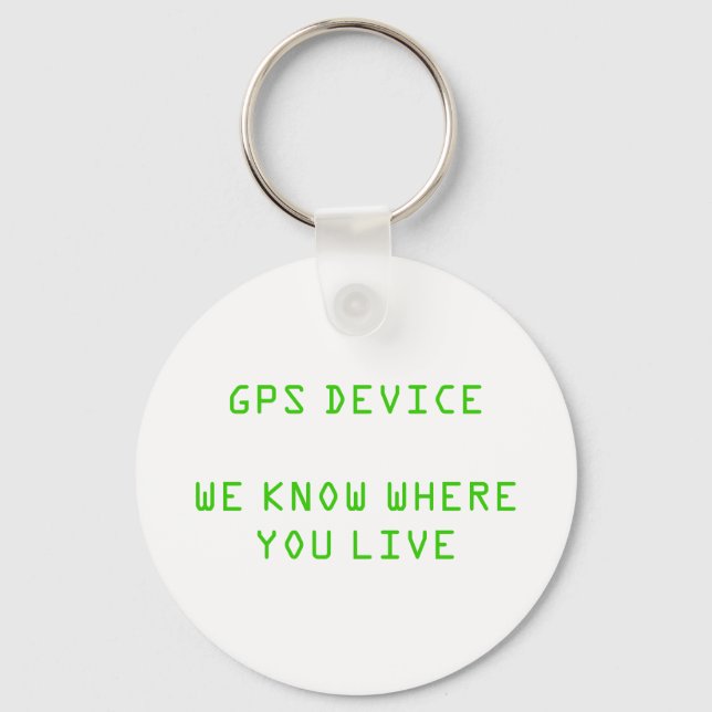 GPS DEVICE KEY RING (Front)