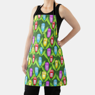 GPS Flowers Apron