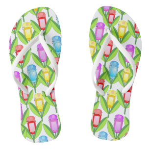 GPS Flowers Thongs