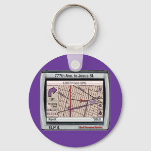 GPS God Personal Saviour Key Ring