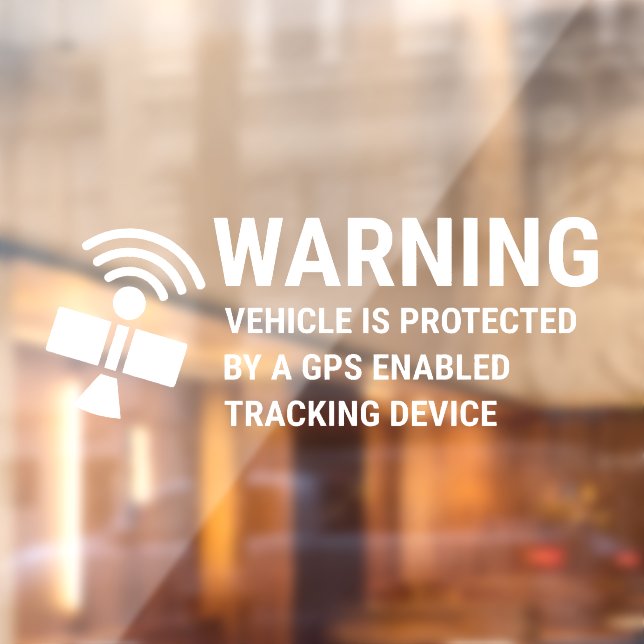 GPS Tracking sign (Sheet 2)