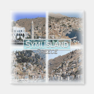 GR0114 Europe, Greece, Symi Island, fridge Magnet
