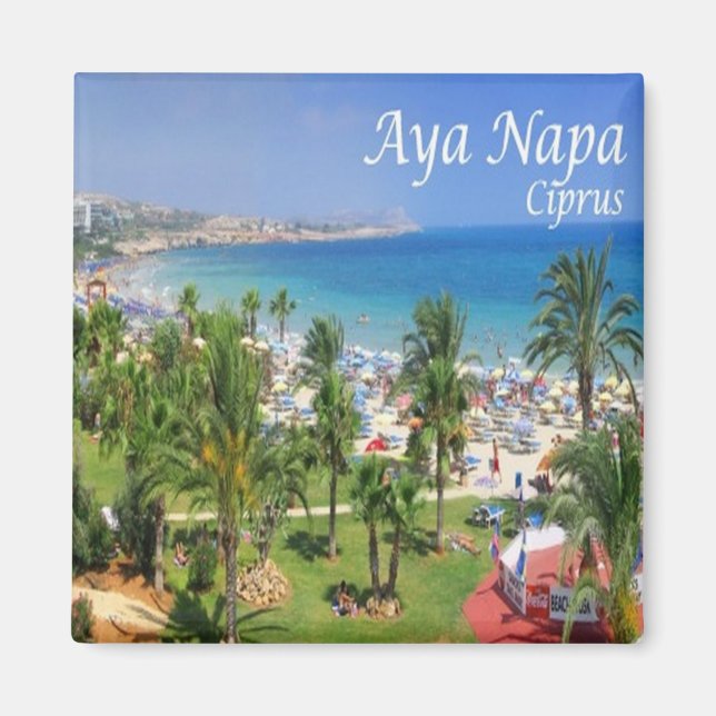 GR - Greece - Ciprus - AYA NAPA Magnet (Front)