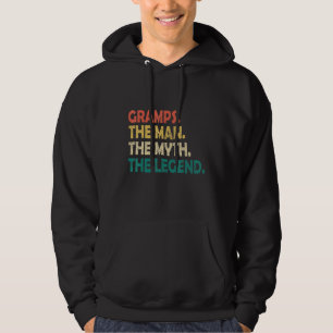 Gra Mps The Man The Myth The Legend Vintage Retro Hoodie