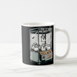 Grab A Ghost Claw Machine Arcade Funny Halloween Coffee Mug