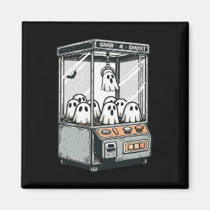 Grab A Ghost Claw Machine Arcade Funny Halloween K Magnet