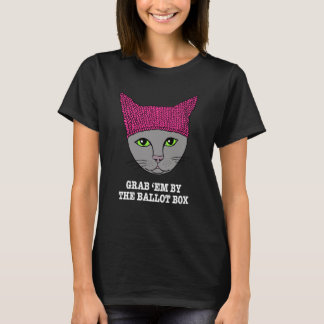 Grab 'Em By The Ballot Box Kitty T-Shirt