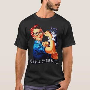 Grab Him By The Ballot Kamala 2024 Funny Election T-Shirt