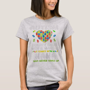 Grab this cute Autism Doesnt Come With Manual Nana T-Shirt