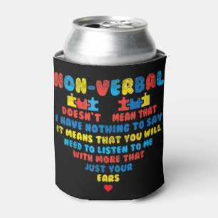 Grab this cute Nonverbal Heart Puzzle Listen T-Shi Can Cooler