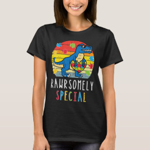 Grab this cute Trex Dino Rawrsomely Special T-Shir T-Shirt
