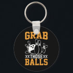 Grab Those I Bowling  Key Ring<br><div class="desc">Grab Those I Bowling</div>