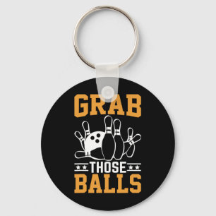 Grab Those I Bowling Key Ring