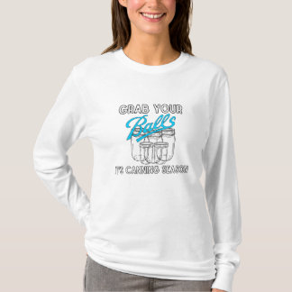 Grab Your Jars…It’s Canning Season…but in blue T-Shirt