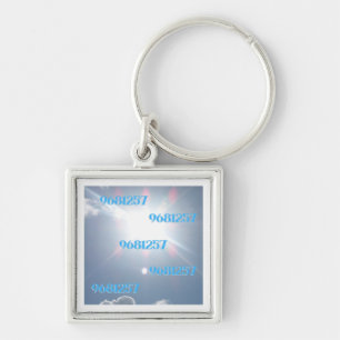 Grabovoi 9681257 Numbers in the Sky Key Ring