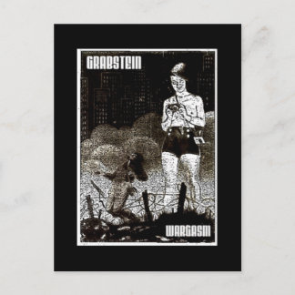 GRABSTEIN WARGASM POSTCARD