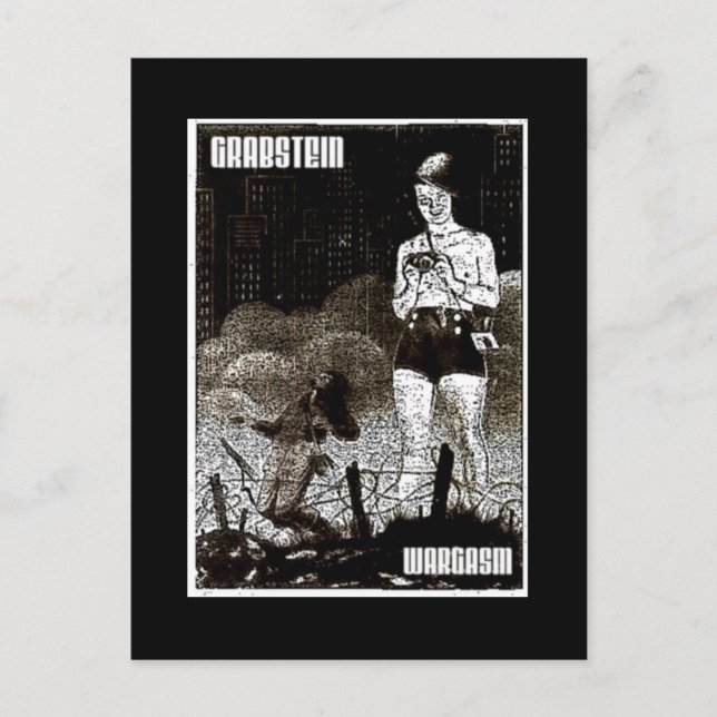 GRABSTEIN WARGASM POSTCARD (Front)