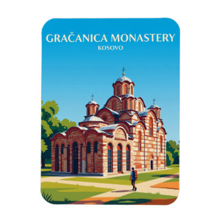 Gračanica Monastery Kosovo Magnet