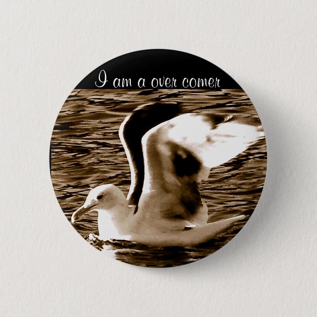 Grace_ 6 Cm Round Badge (Front)