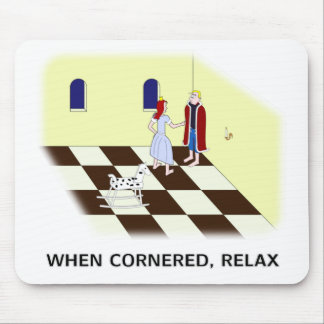 Grace and Duke: Relax Mouse Pad