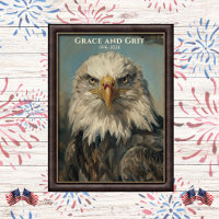 Grace and Grit 1776 Bald Eagle Art