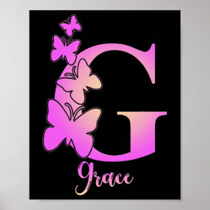 Grace back to school goals poster