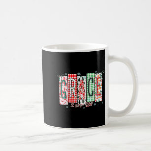 Grace Christmas Santa Coquette Bow Women Girls  Coffee Mug