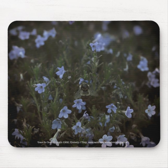 Grace for Bees Mouse Pad (Front)