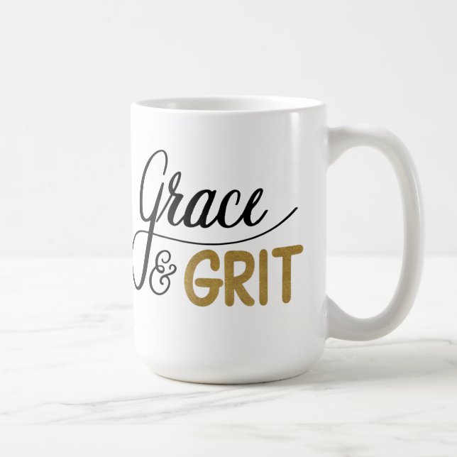Grace & GRIT Coffee Mug (Right)