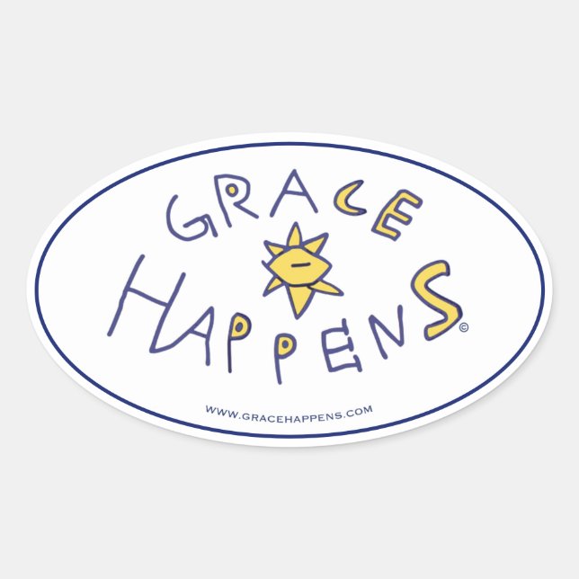 Grace Happens Stickers (Front)