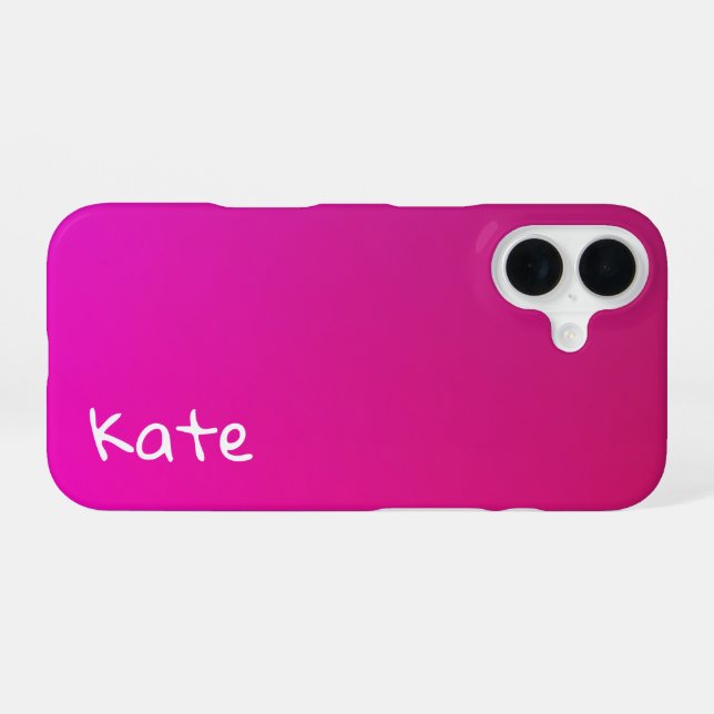 Grace in a Line: Butterfly Silhouette iPhone 16 Case (Back Horizontal)
