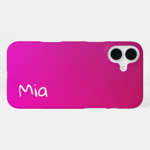 Grace in a Line: Butterfly Silhouette iPhone 16 Plus Case