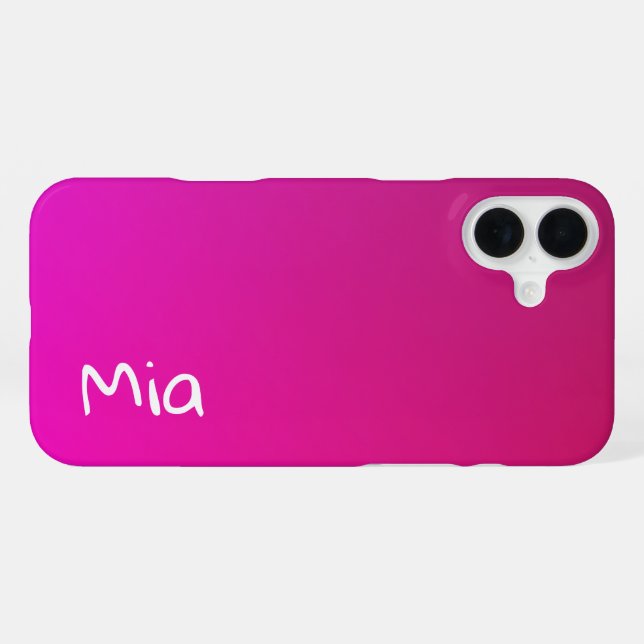 Grace in a Line: Butterfly Silhouette iPhone Case (Back Horizontal)