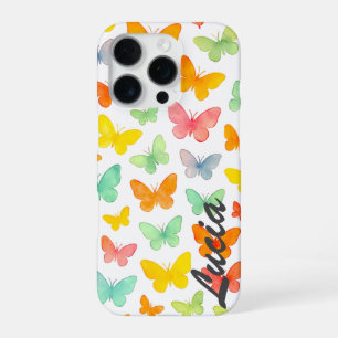 Grace in a Line: Butterfly Silhouette iPhone 16 Pro Case