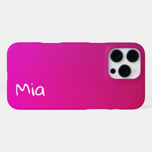 Grace in a Line: Butterfly Silhouette iPhone Case (Back Horizontal)
