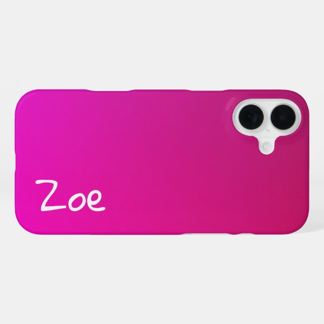 Grace in a Line: Butterfly Silhouette iPhone Case (Back Horizontal)
