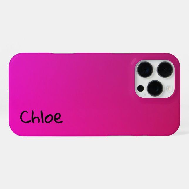 Grace in a Line: Butterfly Silhouette iPhone Case (Back Horizontal)