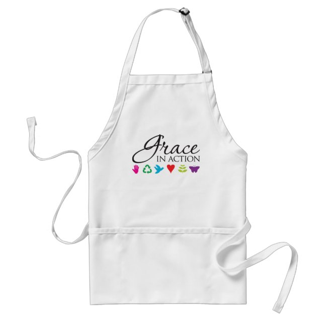 Grace in Action Apron (Front)