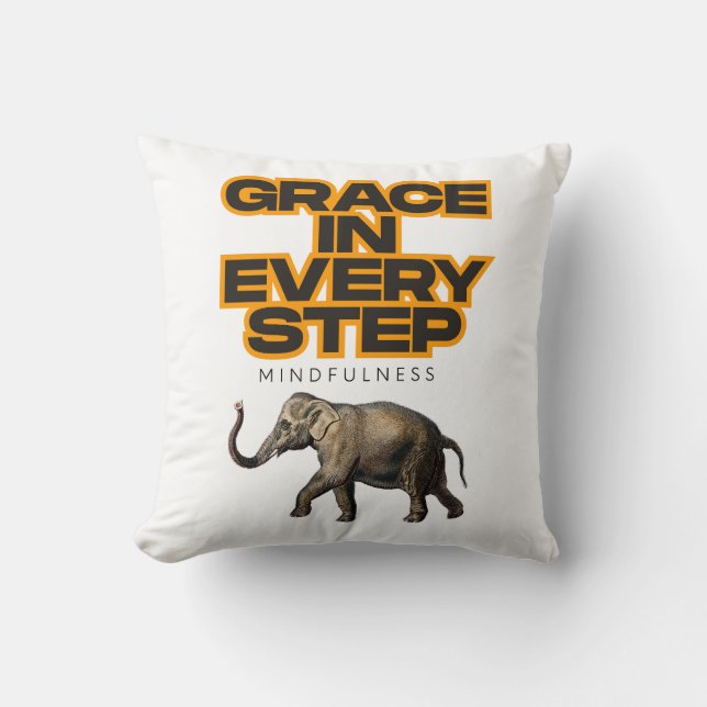 Grace in every step cushion (Front)