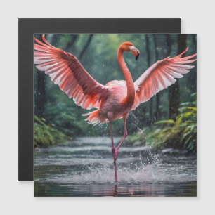 Grace in Flight: The Pink Flamingos Riverdance