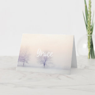 Grace Inspirational Blank Note Card