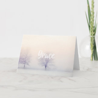Grace Inspirational Blank Note Card