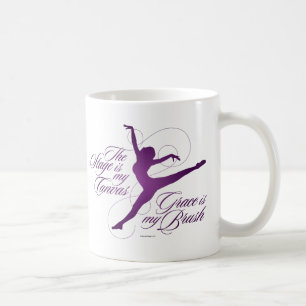 Grace Is My Brush (Dance) Coffee Mug