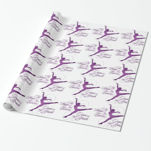 Grace Is My Brush (Dance) Wrapping Paper