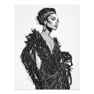 Grace jones photo print
