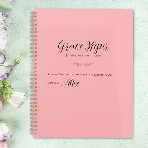 Grace Keeper Personalised Easter Bunny Planner