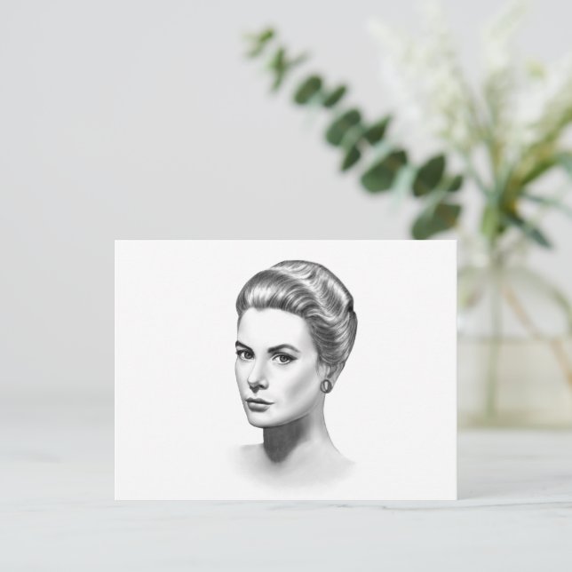 Grace Kelly Postcard (Standing Front)